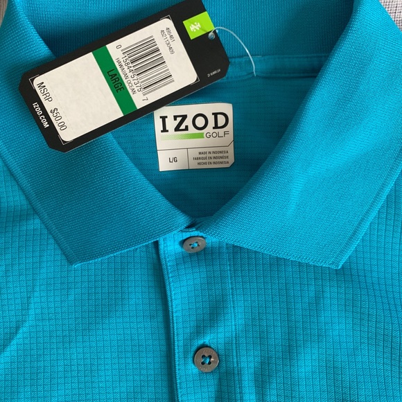 Men’s IZOD golf polo BRAND NEW - Picture 2 of 3